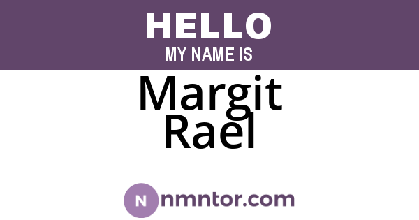 Margit Rael