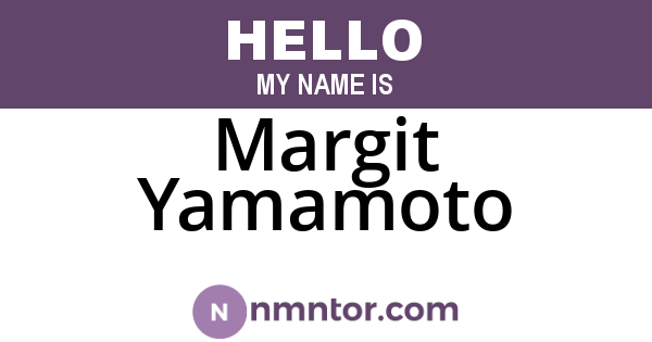 Margit Yamamoto