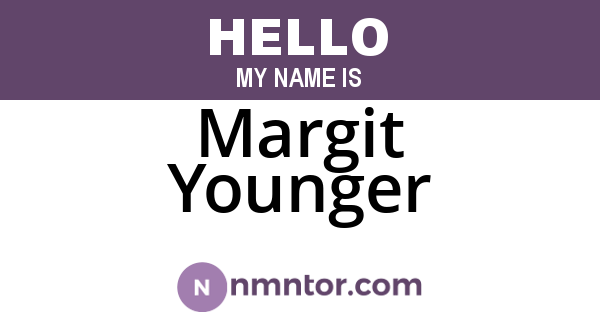 Margit Younger