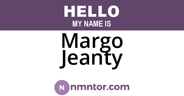 Margo Jeanty