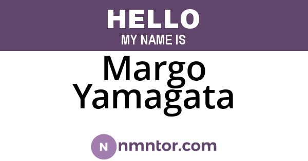 Margo Yamagata