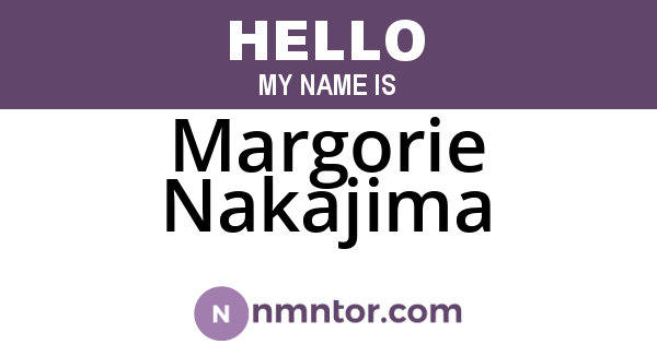 Margorie Nakajima
