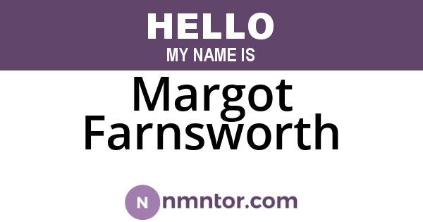 Margot Farnsworth