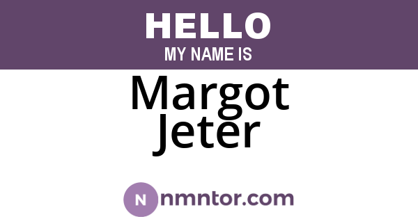 Margot Jeter