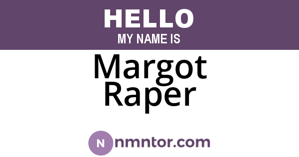 Margot Raper
