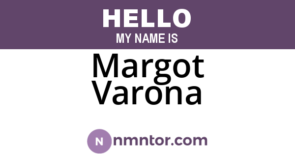 Margot Varona