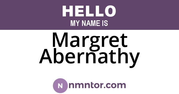 Margret Abernathy