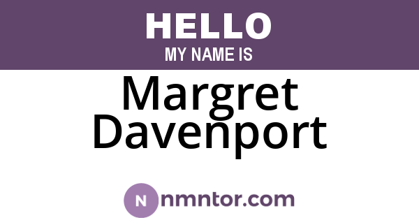 Margret Davenport