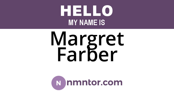 Margret Farber