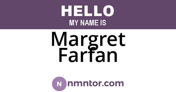 Margret Farfan
