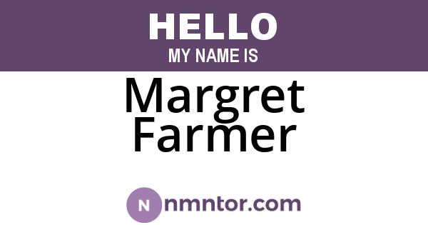 Margret Farmer