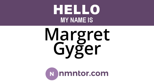 Margret Gyger