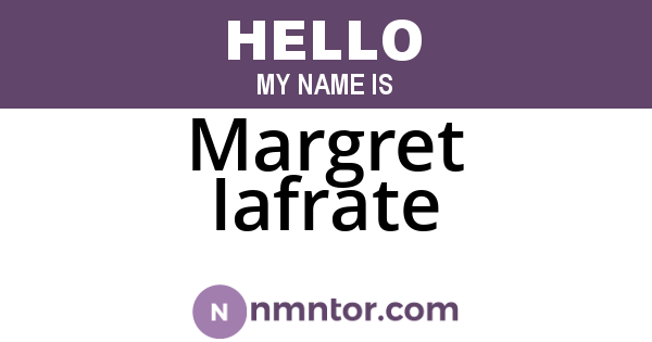 Margret Iafrate