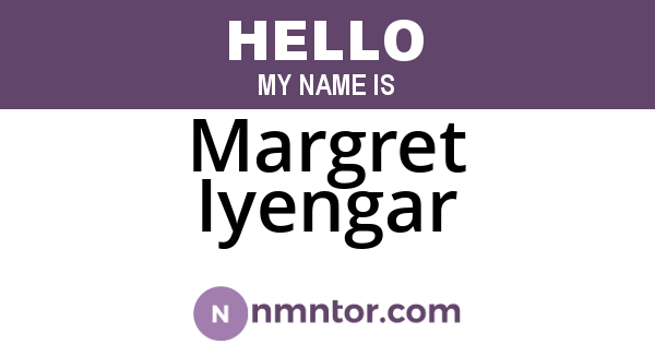 Margret Iyengar