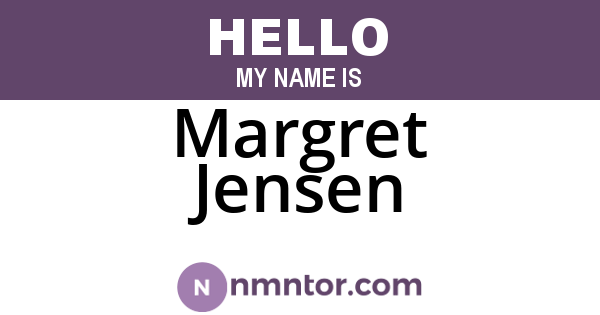 Margret Jensen