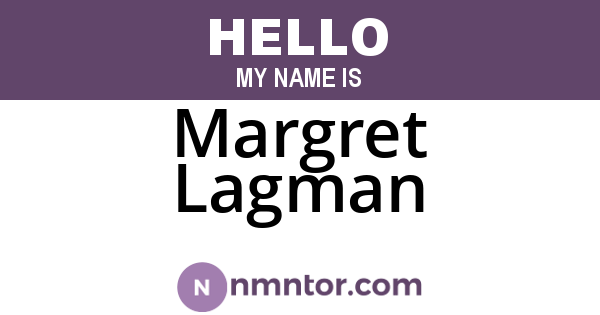 Margret Lagman