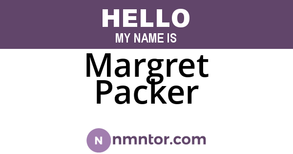 Margret Packer