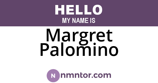 Margret Palomino