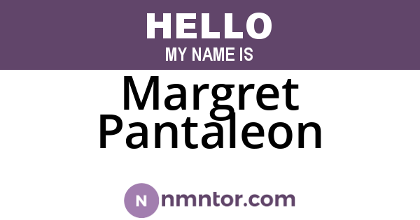 Margret Pantaleon