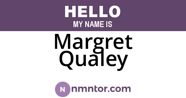 Margret Qualey