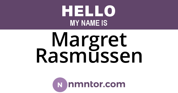 Margret Rasmussen