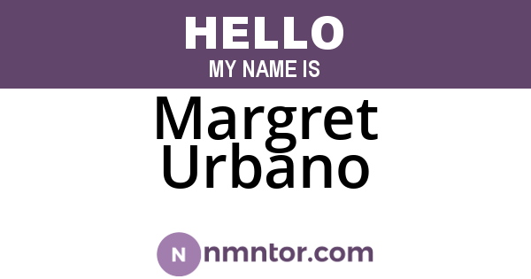 Margret Urbano