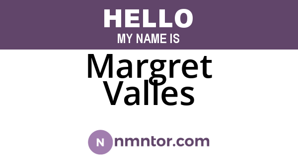 Margret Valles