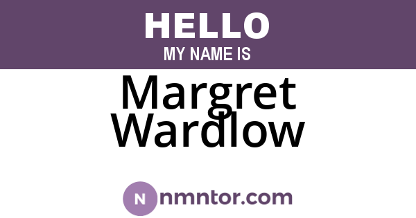 Margret Wardlow