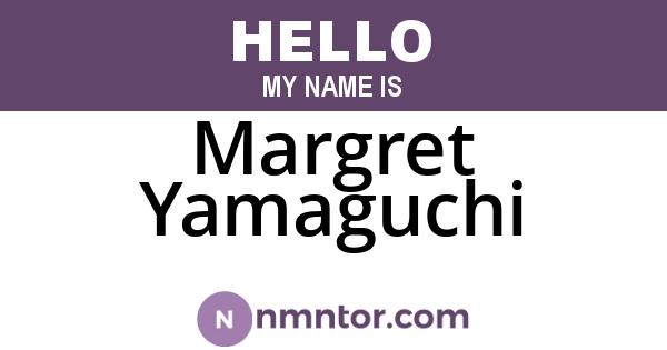Margret Yamaguchi
