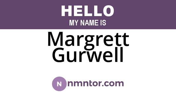 Margrett Gurwell