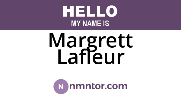 Margrett Lafleur