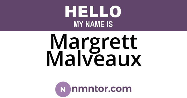 Margrett Malveaux
