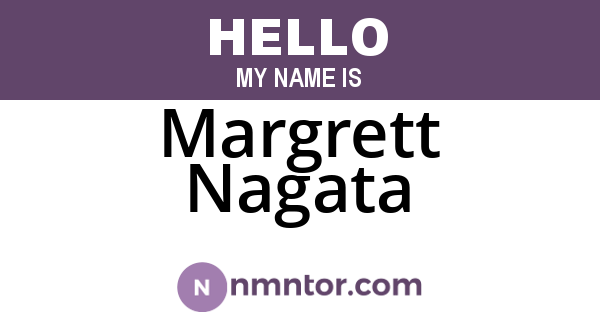 Margrett Nagata