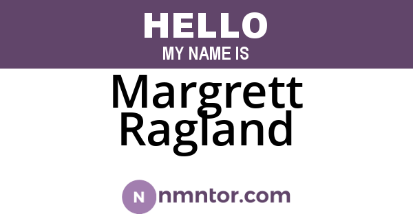Margrett Ragland