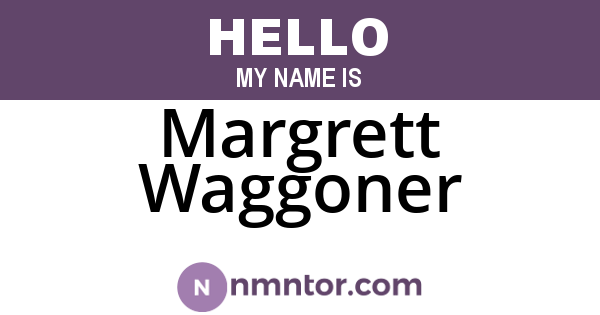 Margrett Waggoner