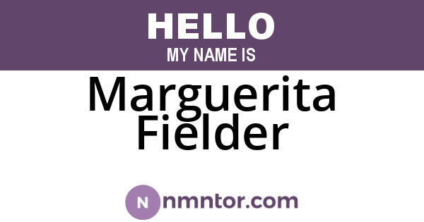Marguerita Fielder