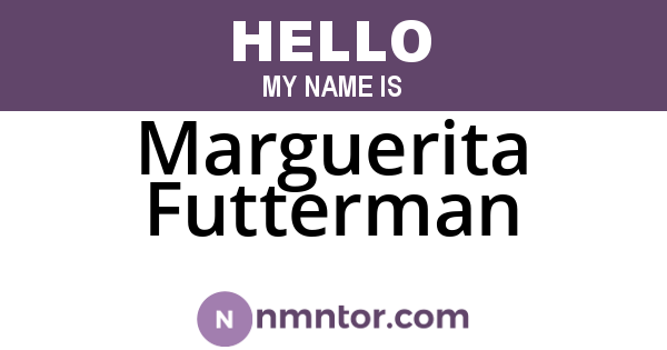 Marguerita Futterman