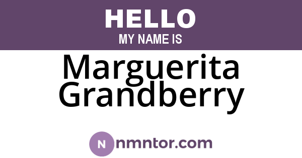 Marguerita Grandberry