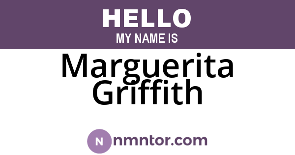 Marguerita Griffith