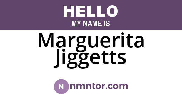 Marguerita Jiggetts