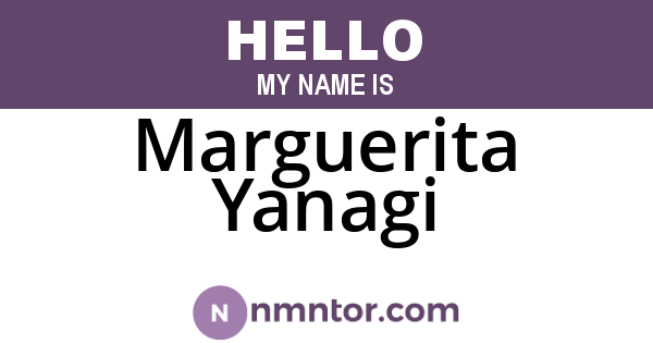 Marguerita Yanagi