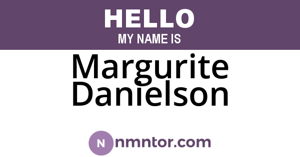 Margurite Danielson