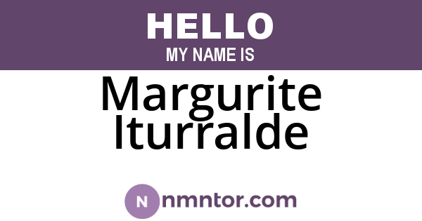 Margurite Iturralde