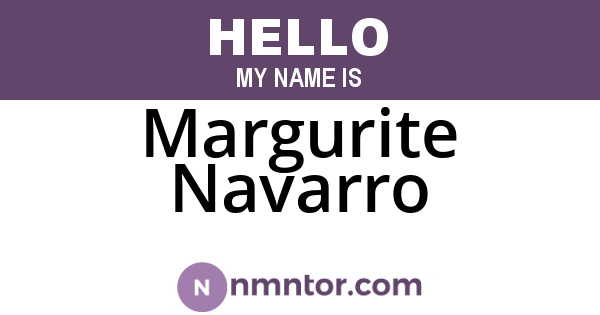 Margurite Navarro