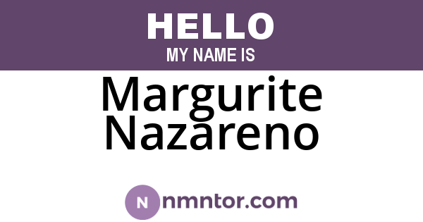 Margurite Nazareno