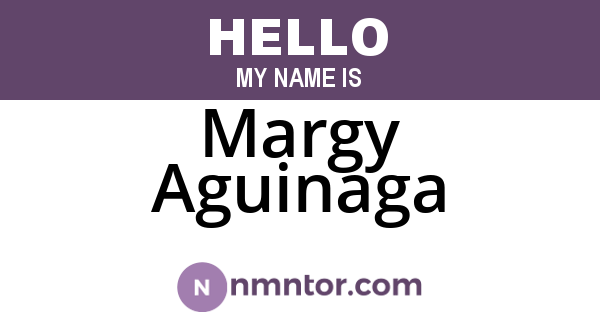 Margy Aguinaga