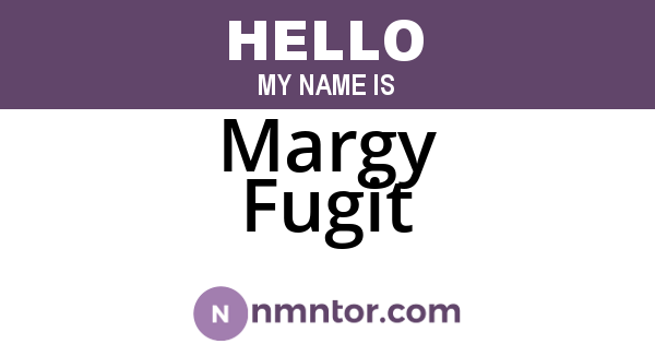 Margy Fugit