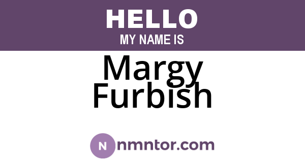 Margy Furbish