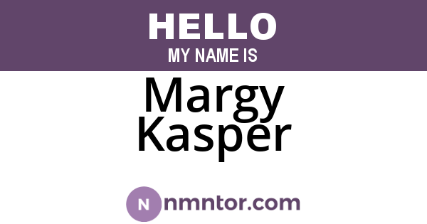 Margy Kasper