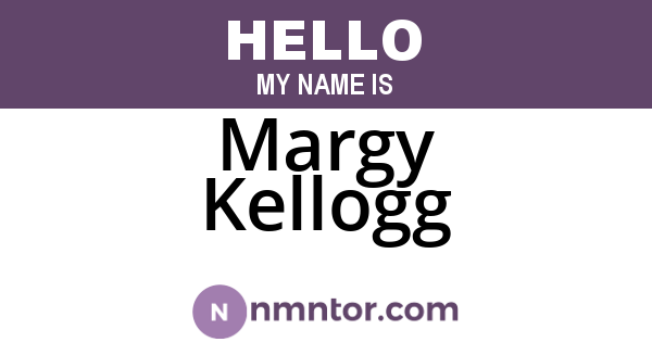 Margy Kellogg